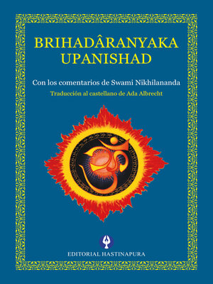 cover image of Brihadâranyaka Upanishad